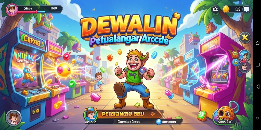 Tangkapan layar DEWALIN menampilkan gameplay seru yang menantang.