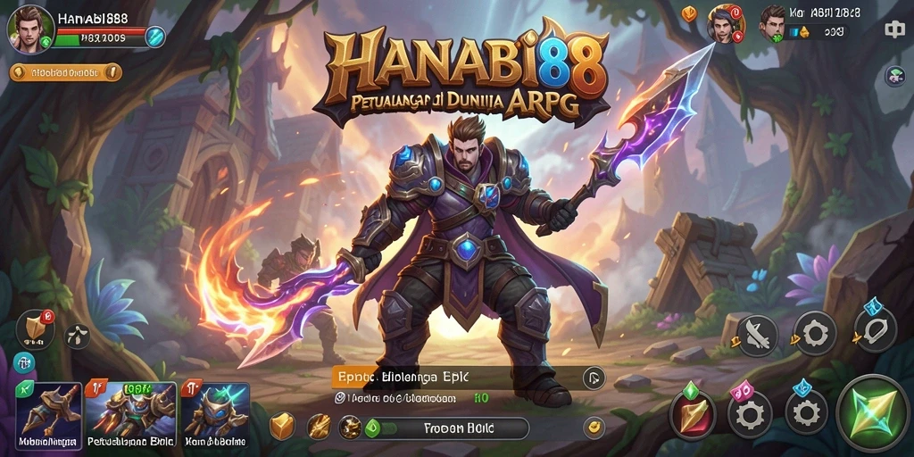 Gameplay menarik dari HANABI88 dengan grafis ARPG yang memukau.