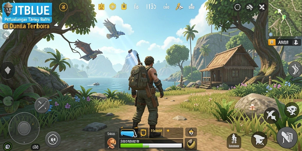Tampilan gameplay Open World yang memukau dari JTBLUE.