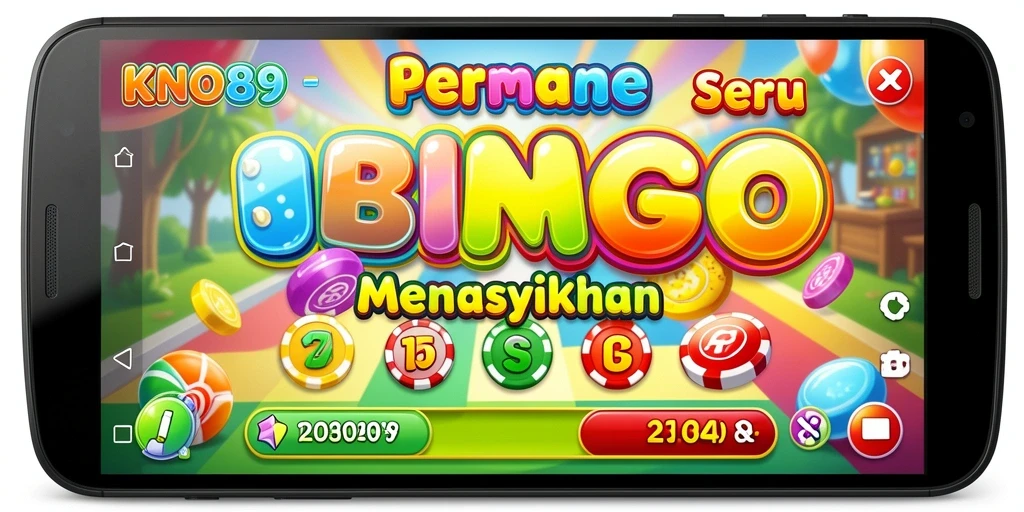 Screenshot gameplay KNO89 yang menunjukkan momen seru dalam permainan Bingo.