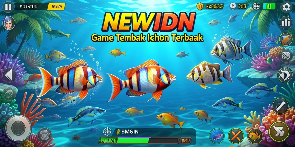 Screenshot gameplay Tembak Ikan yang menarik di NEWIDN.